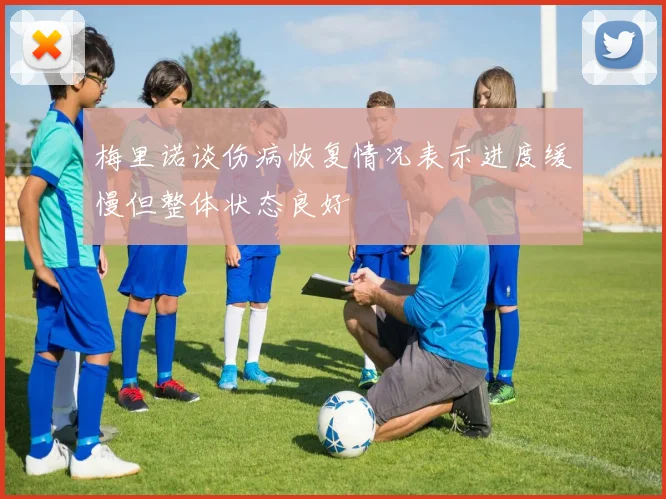 梅里诺谈伤病恢复情况表示进度缓慢但整体状态良好